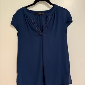 Navy Blue Women's Top